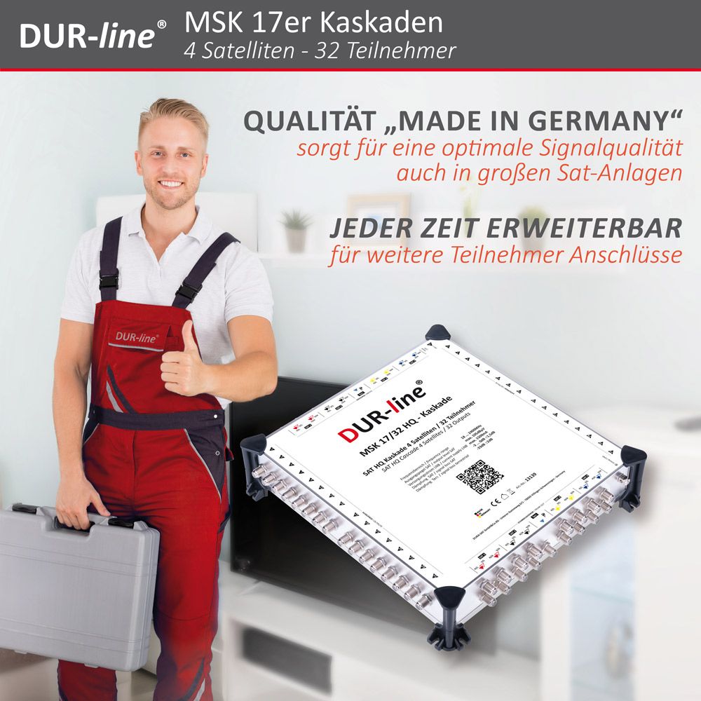 DUR-line MSK 17/32 HQ - Kaskade – im Einsatz