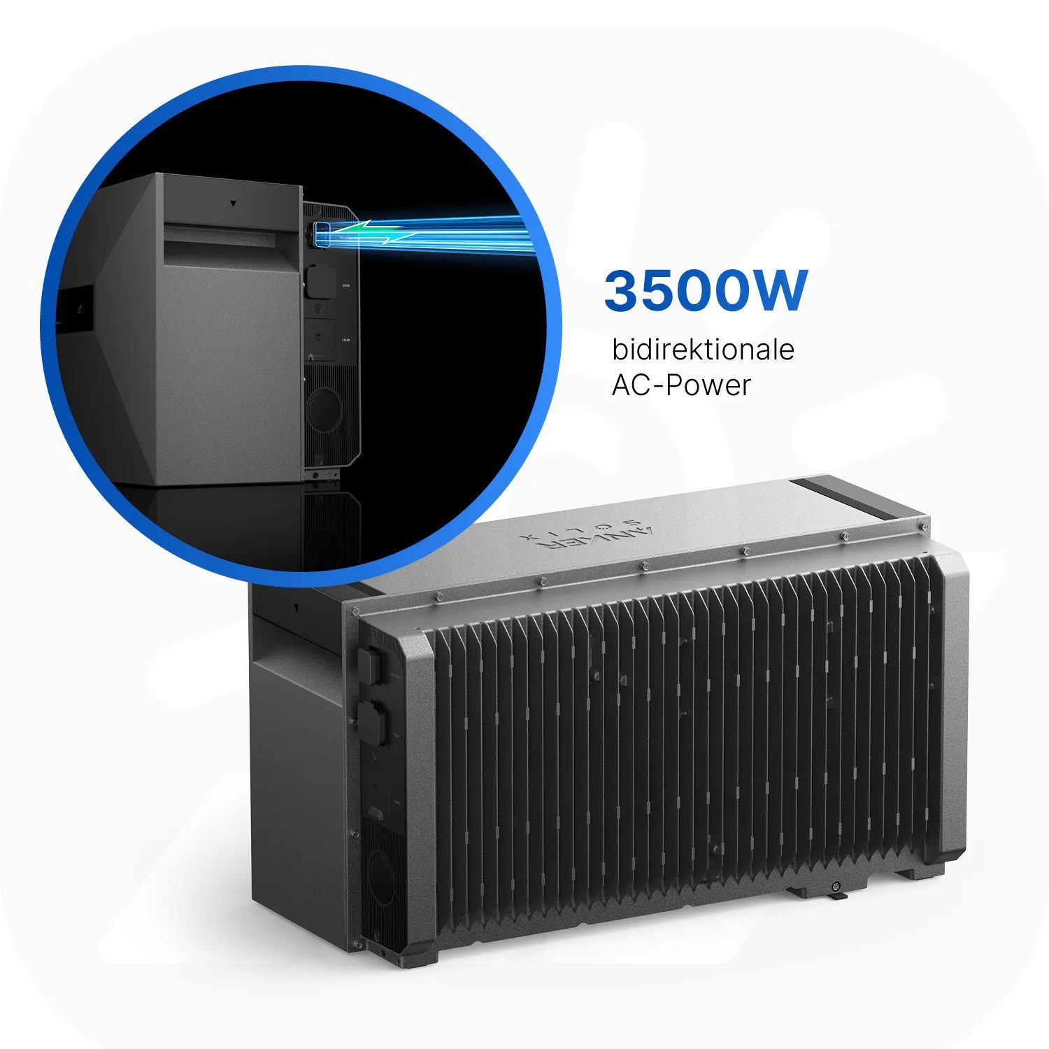 Anker SOLIX Solarbank Max AC - 7kWh - All-in-One - Plug&Play Heimspeicher für Solarnachrüstung Anker SOLIX Solarbank Max AC - 7kWh - All-in-One - Plug&Play Heimspeicher für Solarnachrüstung