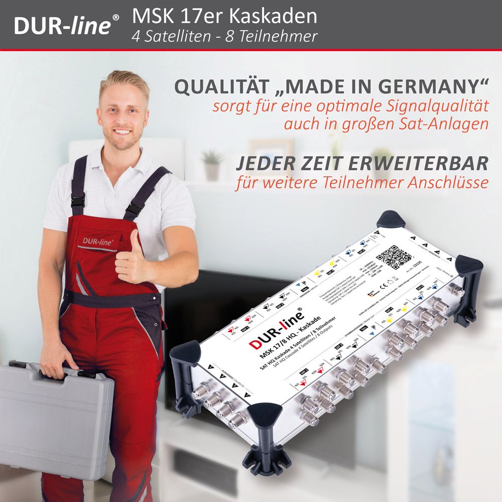 DUR-line MSK 17/8 HQ - Kaskade – im Einsatz