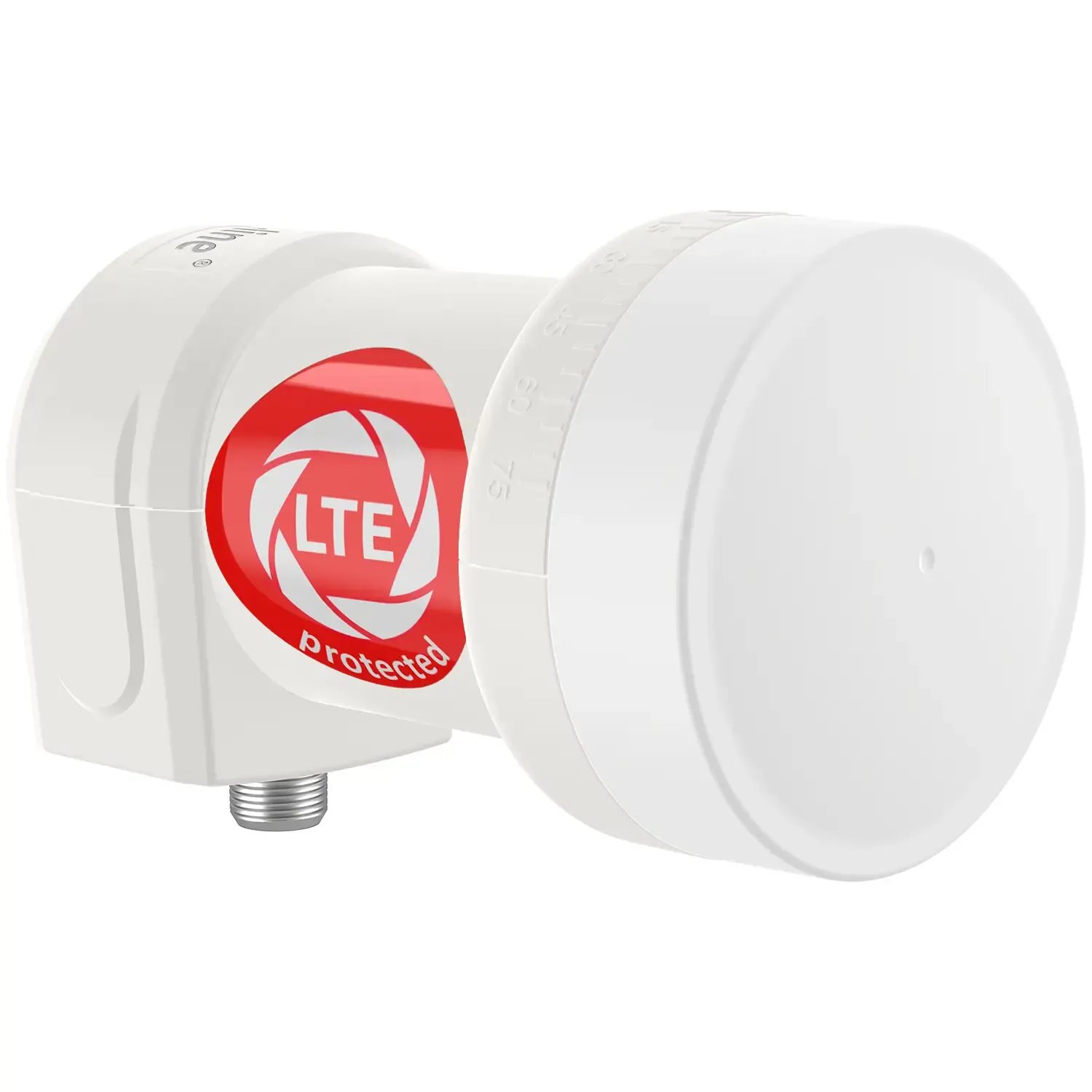 DUR-line +Ultra Single white LNB – Perspektive von oben DUR-line +Ultra Single white LNB – Perspektive von oben