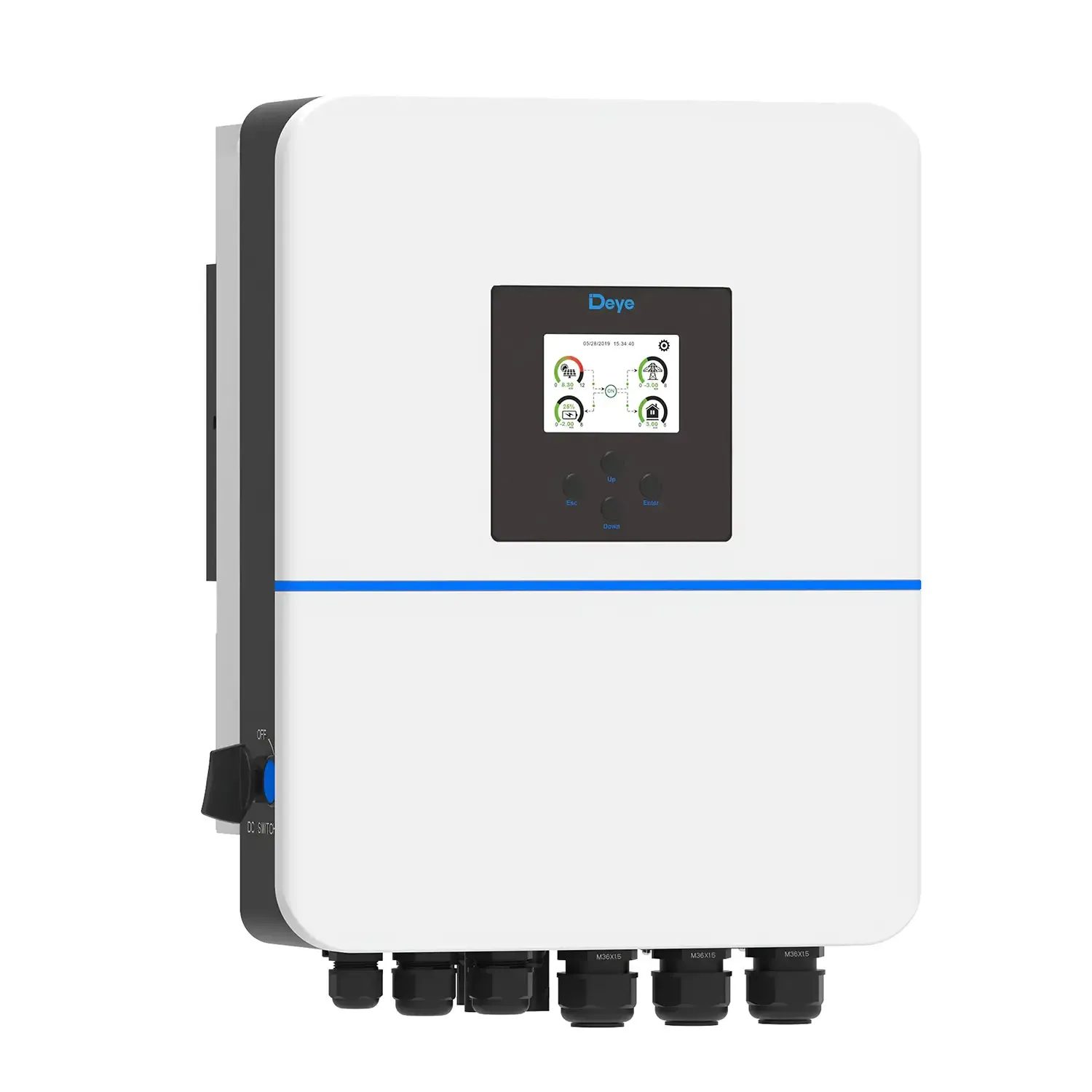 Deye 8kW - Hybrid-Wechselrichter - SUN-SG01HP3-EU-DM2 - Dreiphasig - 2/1+1MPPT - Hochspannungsserie Deye 8kW - Hybrid-Wechselrichter - SUN-SG01HP3-EU-DM2 - Dreiphasig - 2/1+1MPPT - Hochspannungsserie