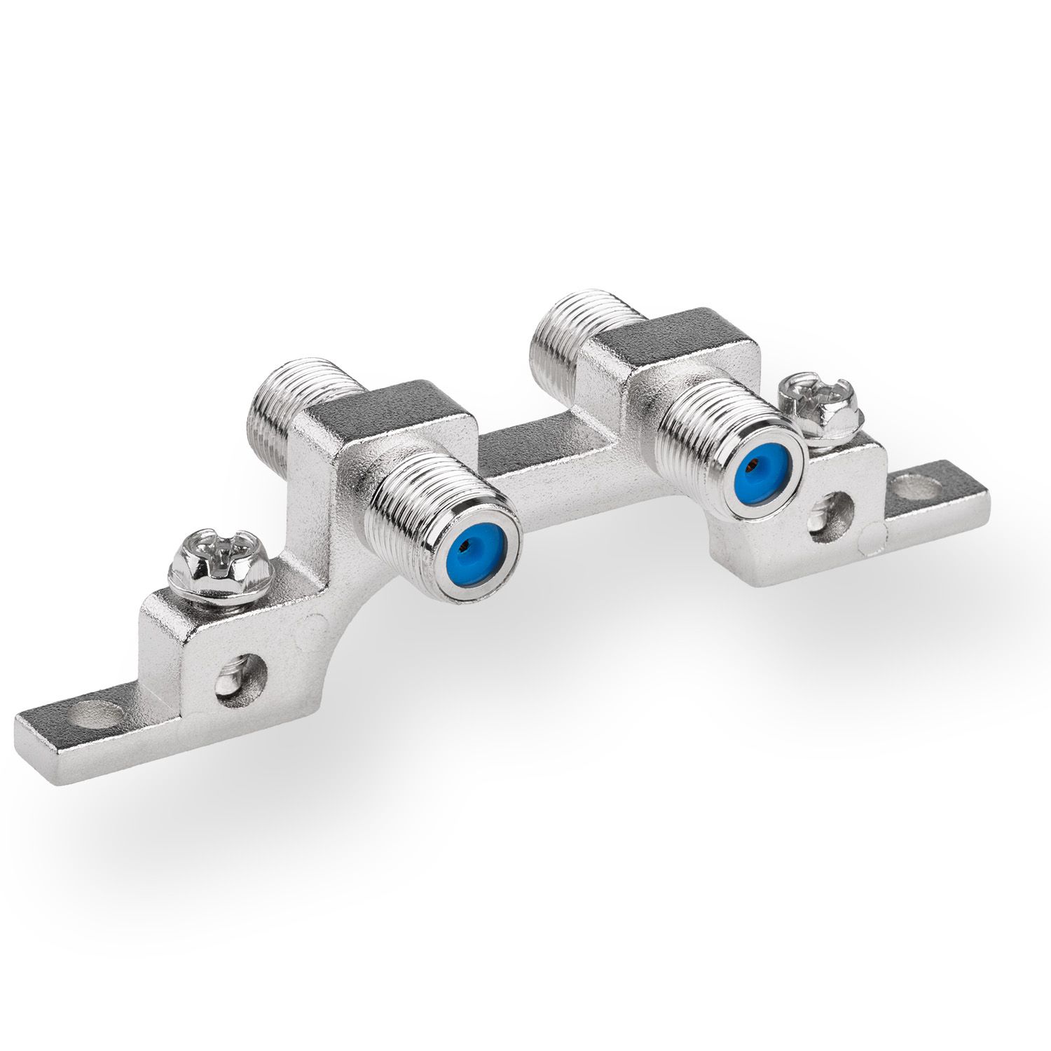 DUR-line DEB 2 Guss Erdungsblock – Produktansicht mit Schlagschatten DUR-line DEB 2 Guss Erdungsblock – Produktansicht mit Schlagschatten