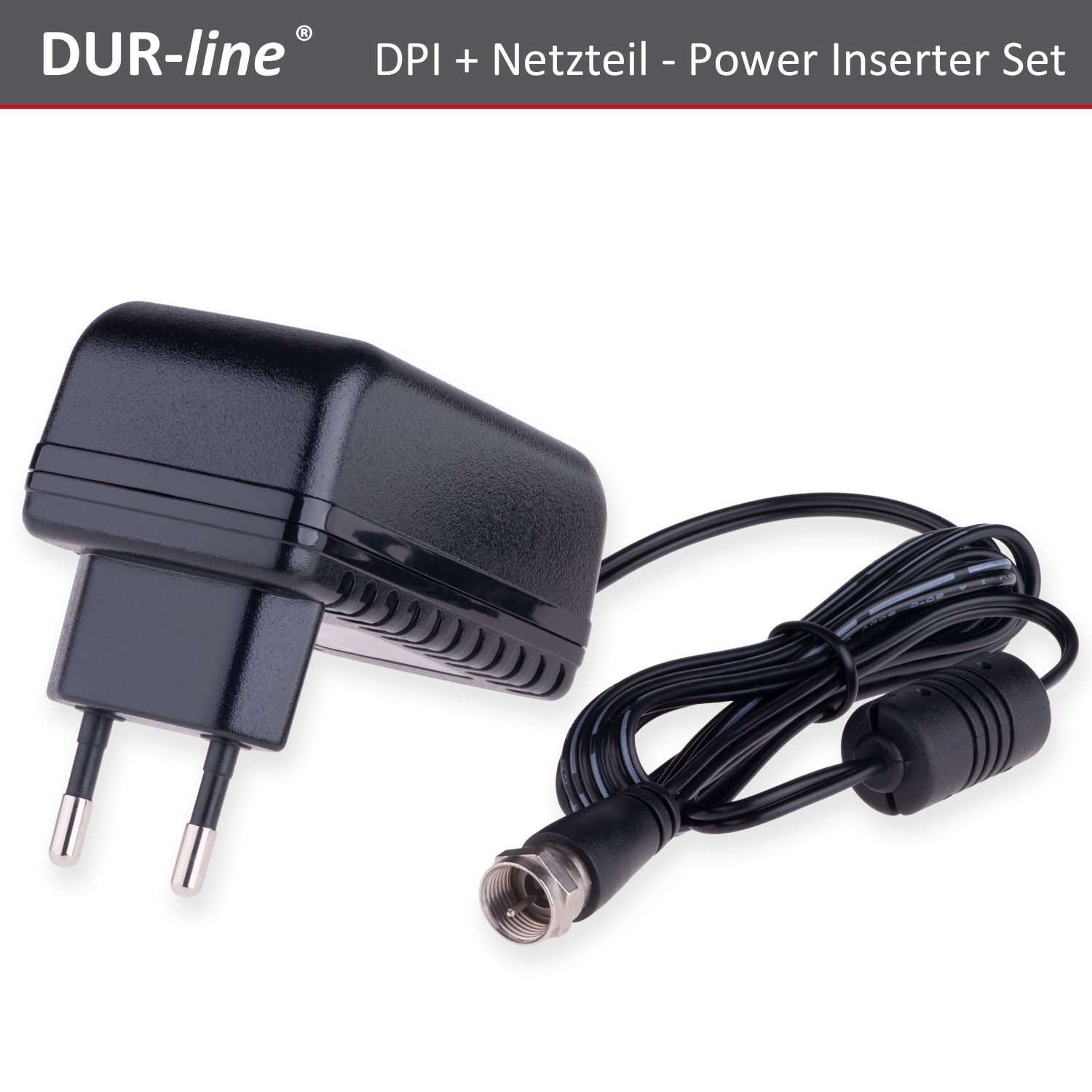 DUR-line DPI + Netzteil – Steckernetzteil mit F-Stecker DUR-line DPI + Netzteil – Steckernetzteil mit F-Stecker