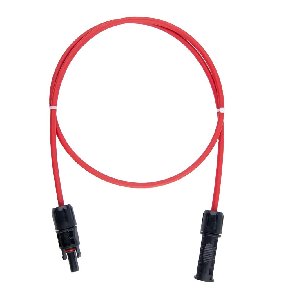 Solarkabel Verlängerung mit MC4-Stecker - 4mm² - 1m Kabel für PV Anlagen Verkabelung Solarkabel Verlängerung mit MC4-Stecker 4mm² Kabel für PV Anlagen Verkabelung
