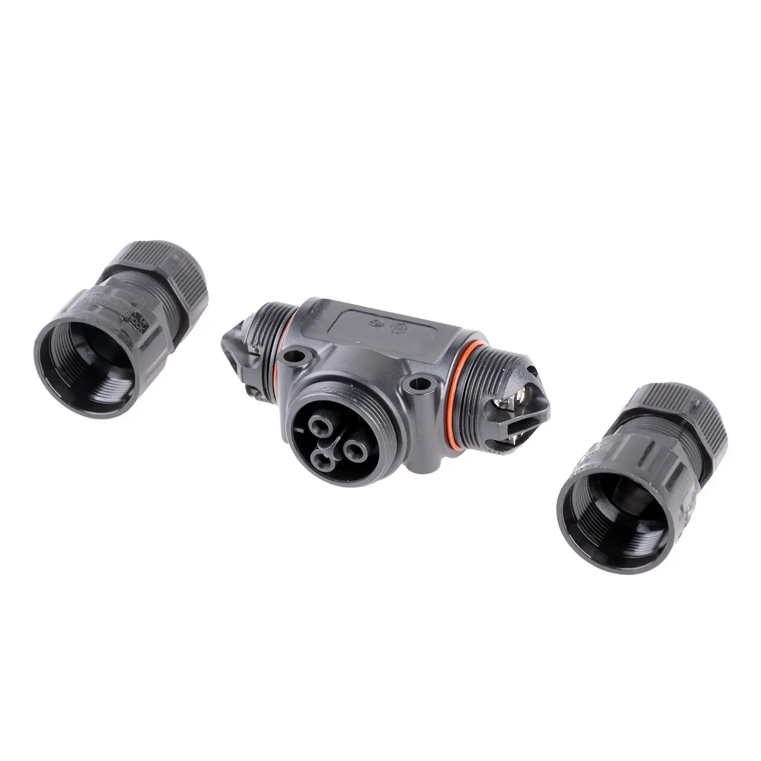 APSystems T-Verbinder 3P (Litzen) - AC-Stecker