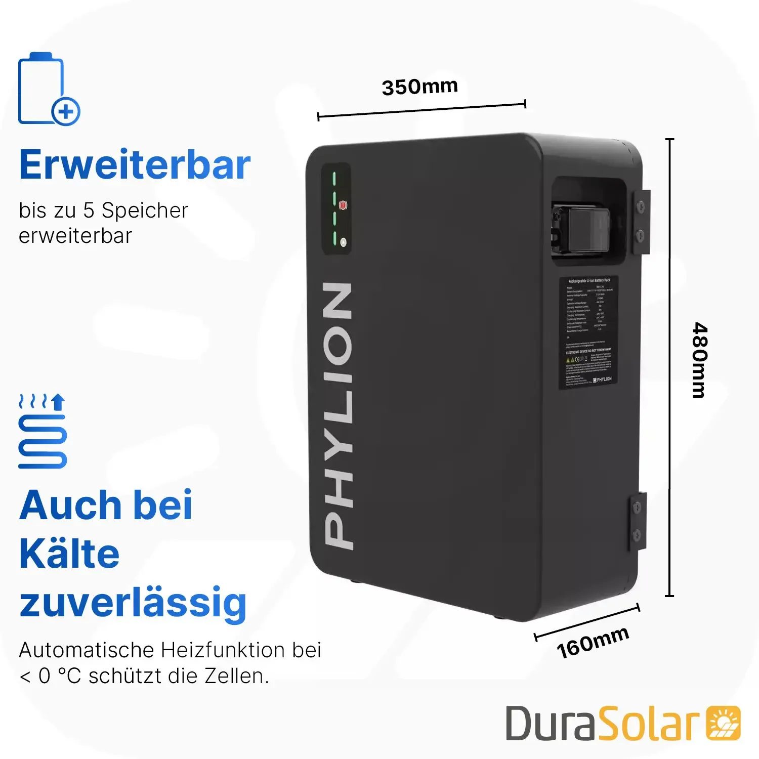 APsystems EZHI 3000Wp/10kWh - Mini-PV-Anlage Speicher-Set | Phylion LiFePO4 Batteriespeicher & Jolywood 500Wp Module APsystems EZHI 3000Wp/10kWh - Mini-PV-Anlage Speicher-Set | Phylion LiFePO4 Batteriespeicher & Jolywood 500Wp Module