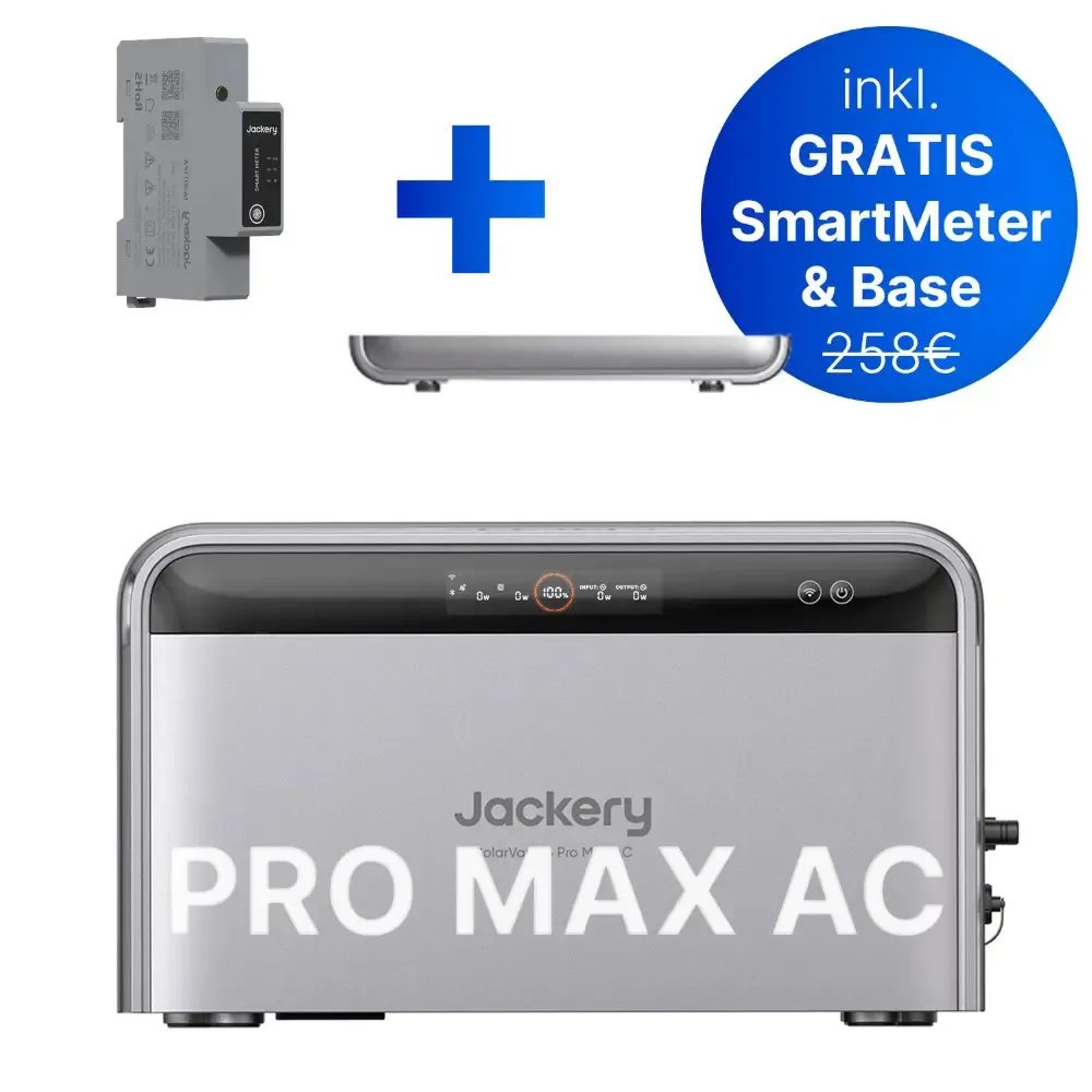 Jackery SolarVault 3 Pro Max AC Set - 2,5kWh Jackery SolarVault 3 Pro Max AC Set - 2,5kWh
