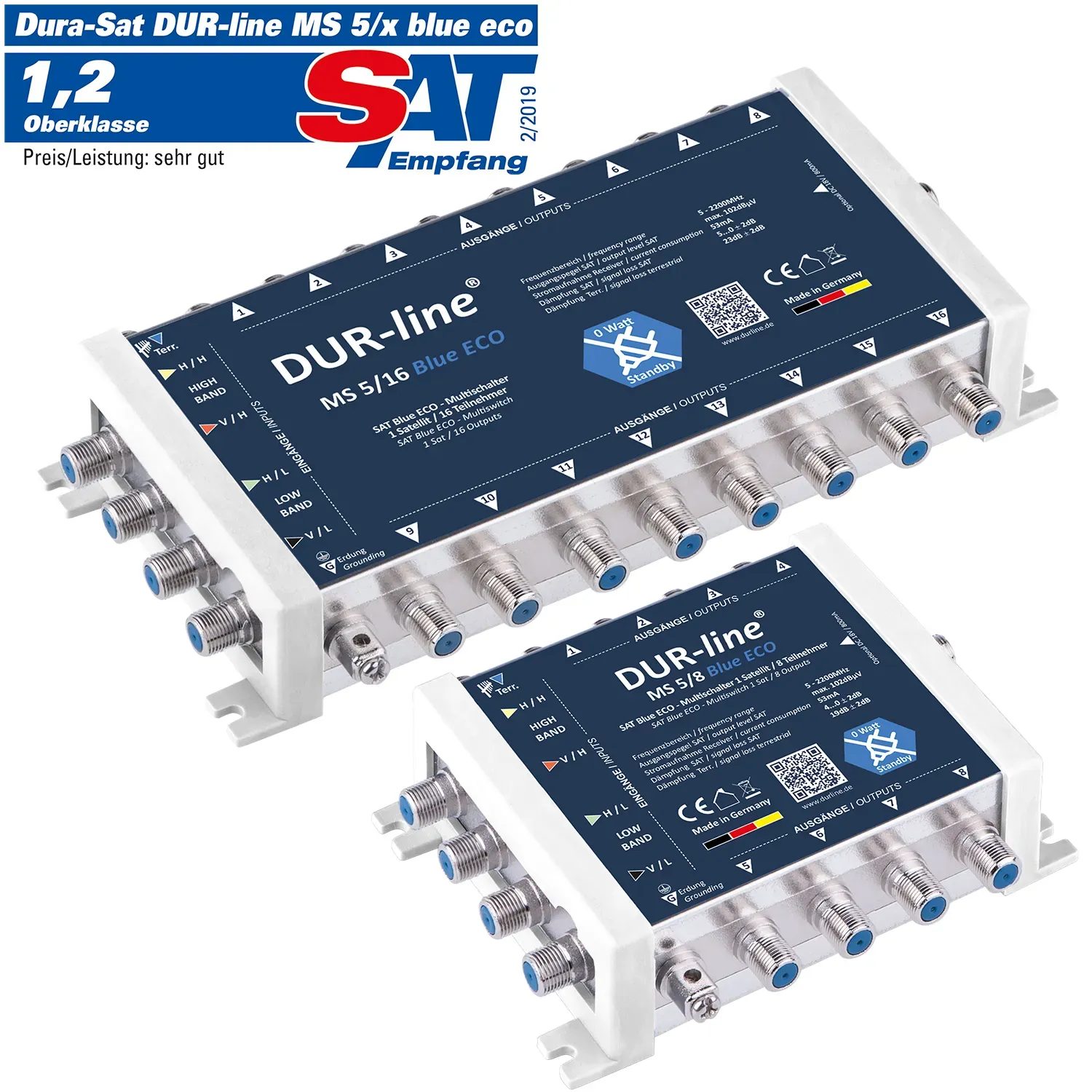 DUR-line MS Blue ECO – Multischalter 