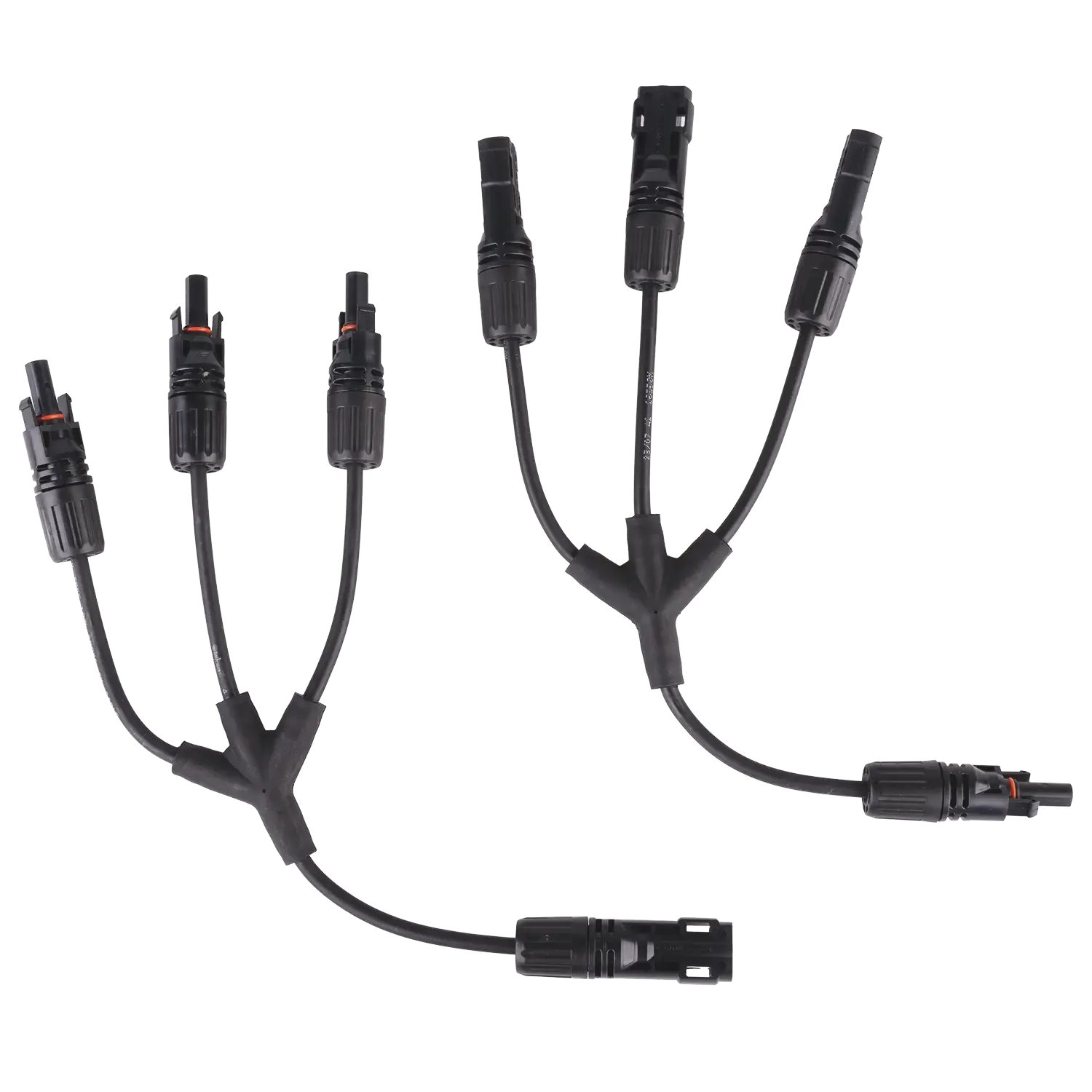 Y-Kabel (2 Stück) - PV-Verbinder Y-Verteiler: 3-fach