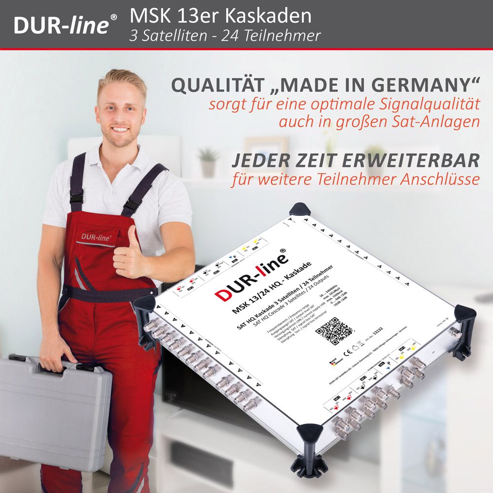DUR-line MSK 13/24 HQ - Kaskade – im Einsatz