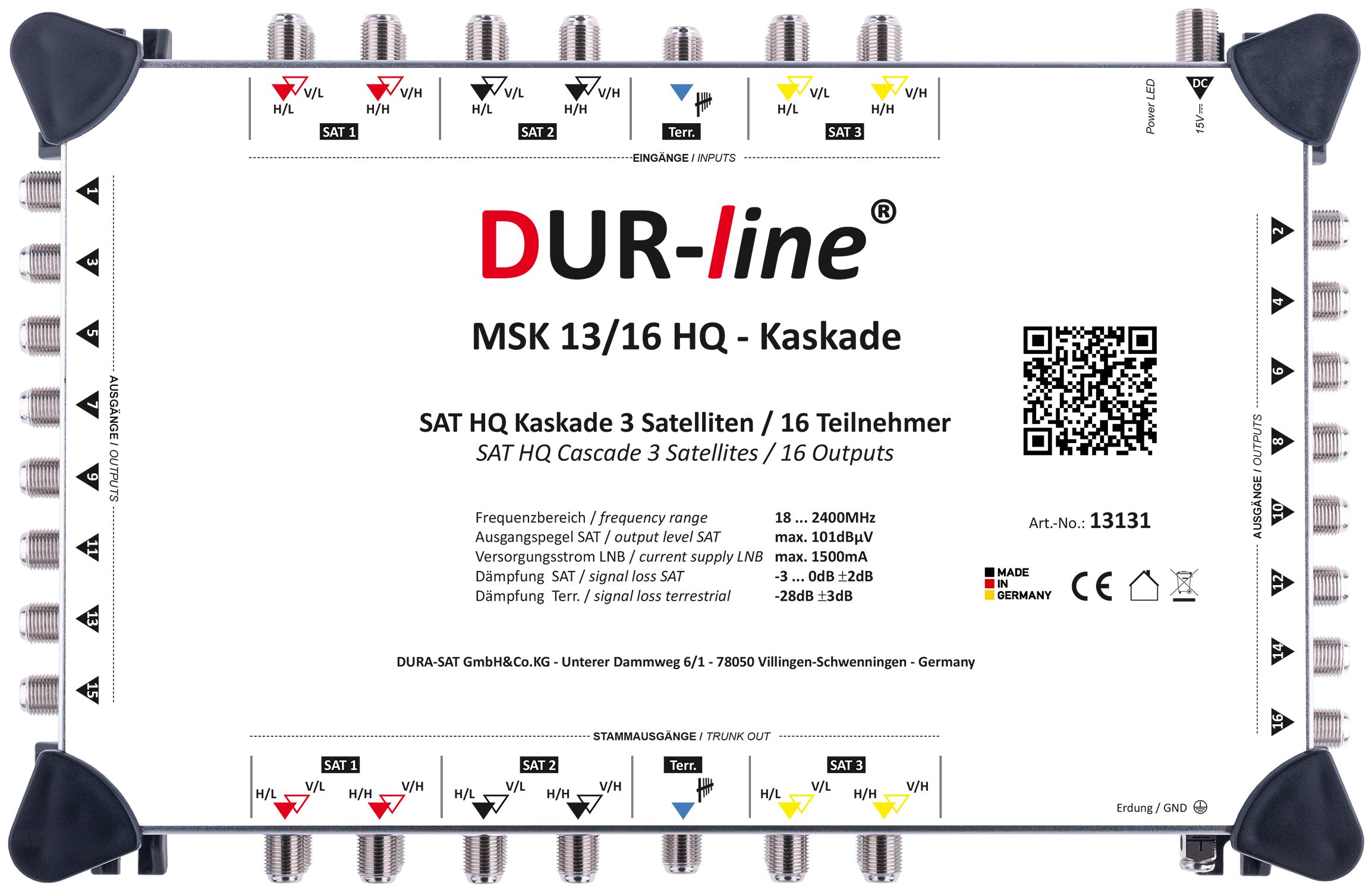 DUR-line MSK 13/16 HQ - Kaskade – Produktansicht 2