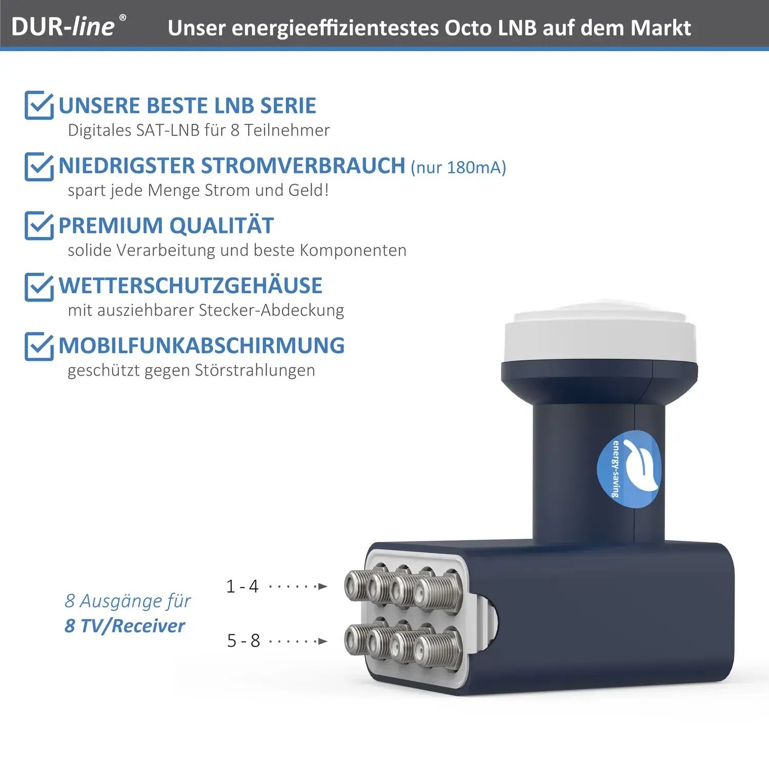 DUR-line Blue ECO Octo