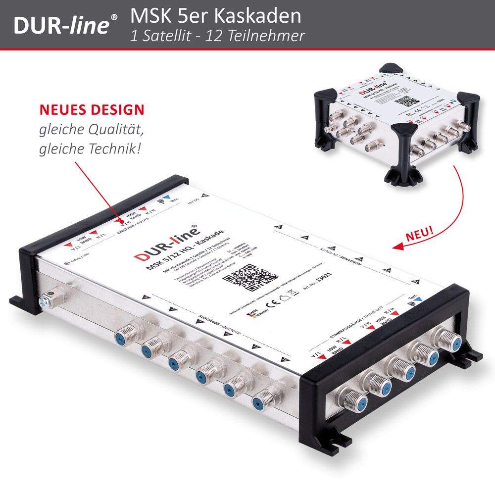 DUR-line MSK 5/12 HQ - Kaskade – Produktansicht 2 DUR-line MSK 5/12 HQ - Kaskade – Produktansicht 2
