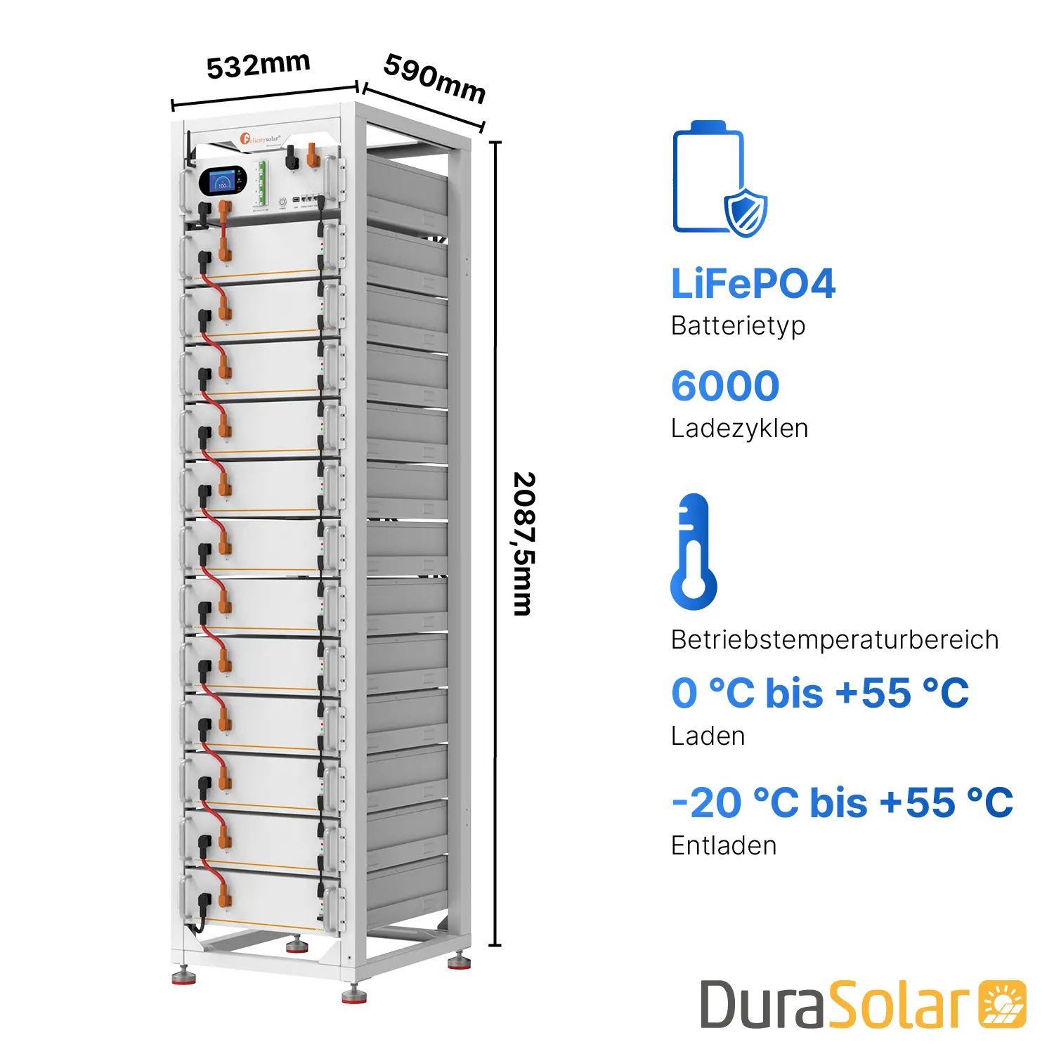 Felicity FLH48100UG2 - PV-Speicher - 25,6kWh