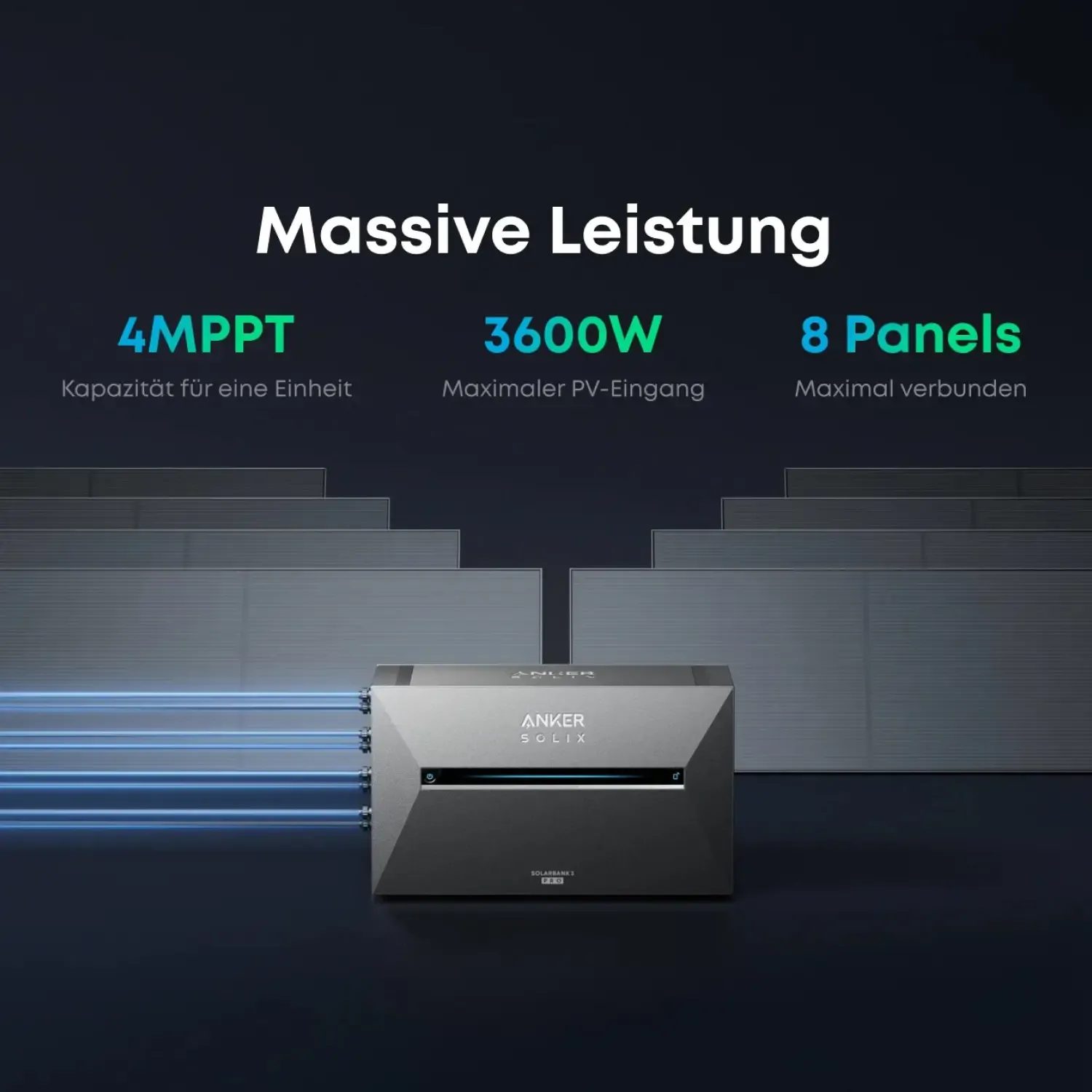 Anker SOLIX Solarbank 3 - E2700 Pro - Balkonkraftwerkspeicher Anker SOLIX Solarbank 3 - E2700 Pro - Balkonkraftwerkspeicher