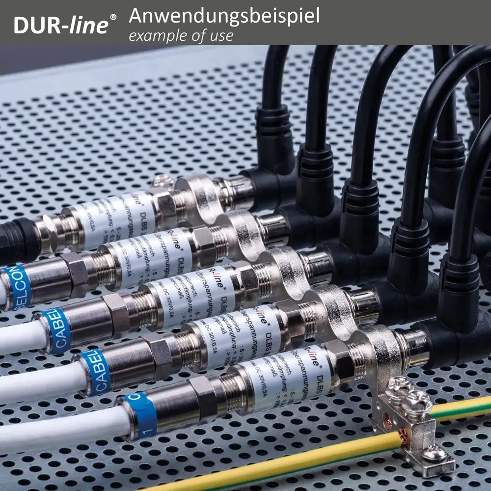 DUR-line DEB 1 Guss Erdungsblock – Anwendungsbeispiel im Einsatz DUR-line DEB 1 Guss Erdungsblock – Anwendungsbeispiel im Einsatz