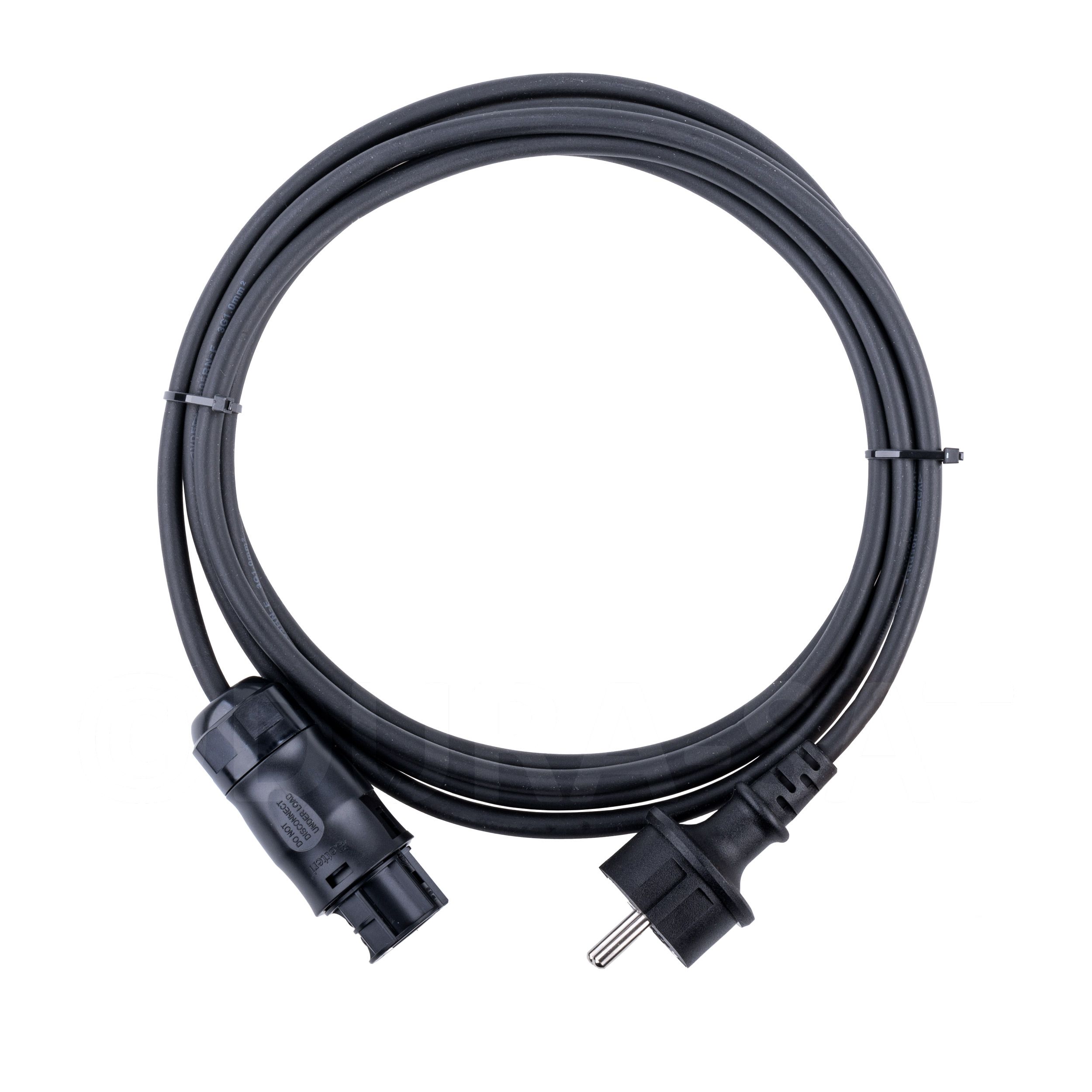 3m Anschlusskabel - Betteri auf Schutzkontakt - Elektro-Kabel 3m Anschlusskabel - Betteri auf Schutzkontakt - Elektro-Kabel