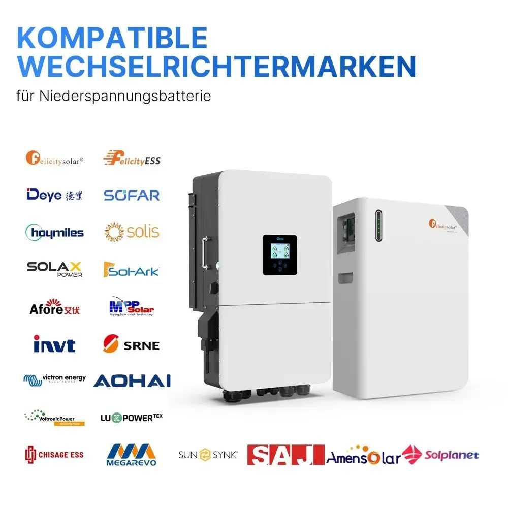 Felicity 11,7kWh PV-Speicher - FLB 48230WG1-H - Niedervolt-Batteriespeicher für Solaranlagen Felicity 11,7kWh PV-Speicher - FLB 48230WG1-H - Niedervolt-Batteriespeicher für Solaranlagen